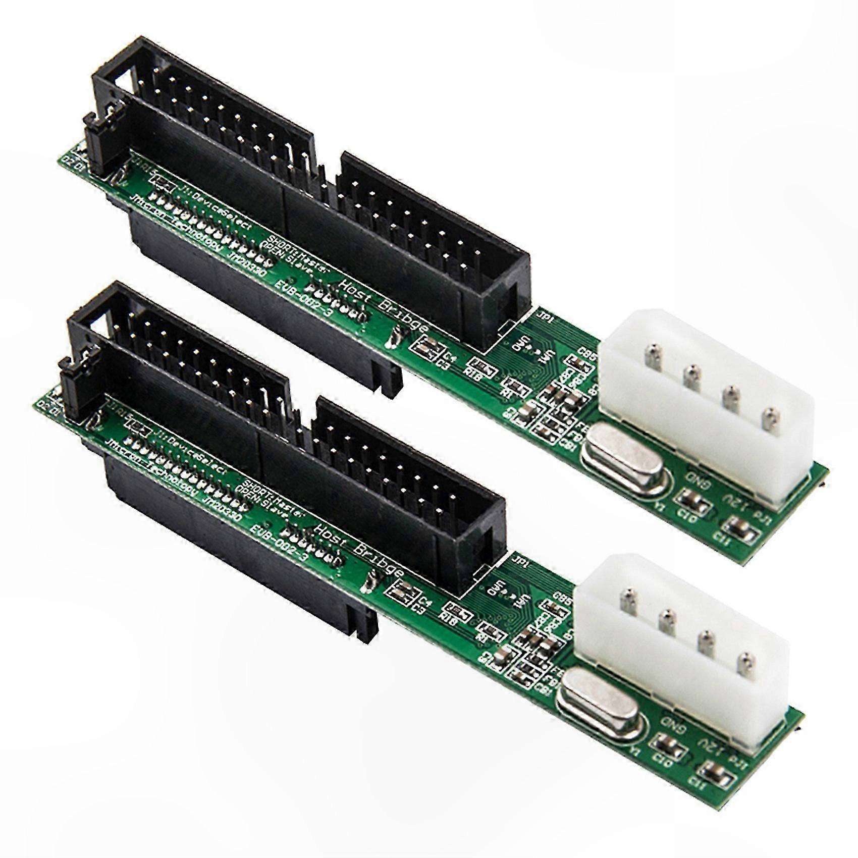 2.5" SATA - 3.5" IDE Adaptör Dönüştürücü, ATA Sürücüler için 7+15 Pin Dişi - 40 Pin Erkek Bağlantı Noktası