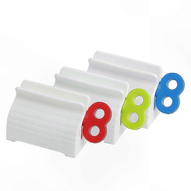 Rotating Tube Toothpaste Squeezer, 3-Pack Oral Care Tool for Easy Dispensing