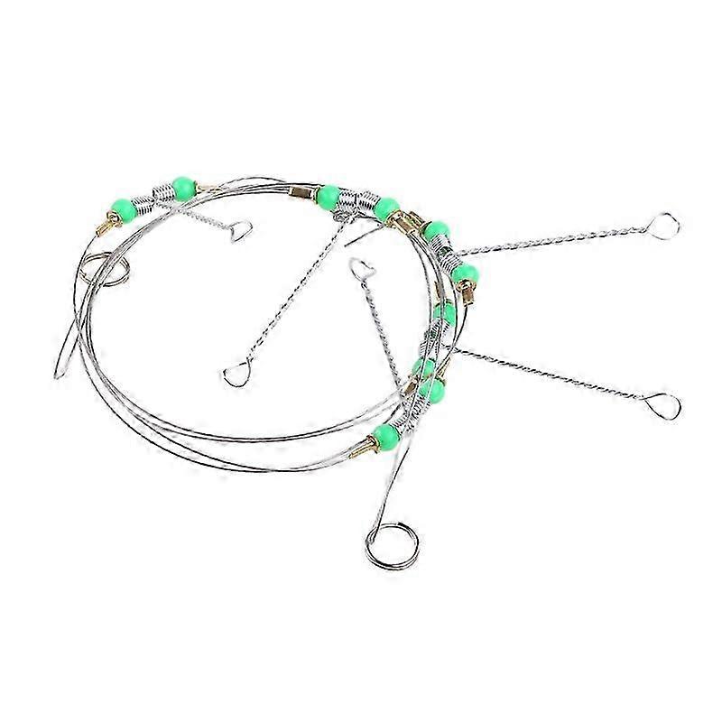 Anti-Winding Swivel String Sea Fishing Hook Steel Rigs Wire Leader Fish Hooks5 groups SZRH A-D