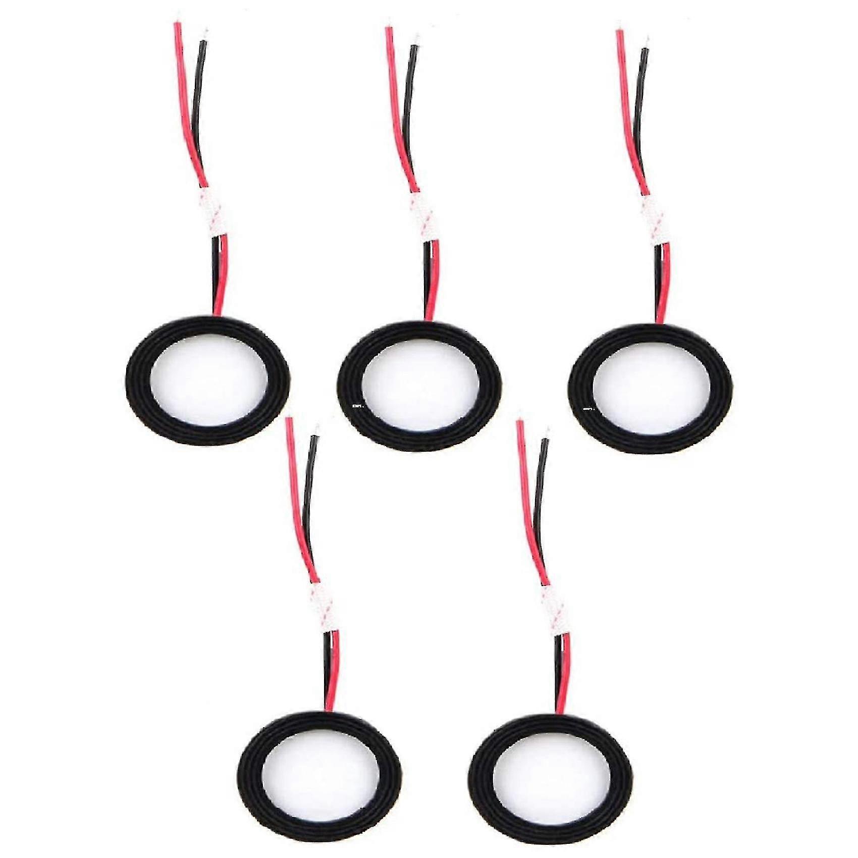 Improved: 5-Piece Ceramic Ultrasonic Mist Maker Discs with Wire & Sealing for 25mm Fogging