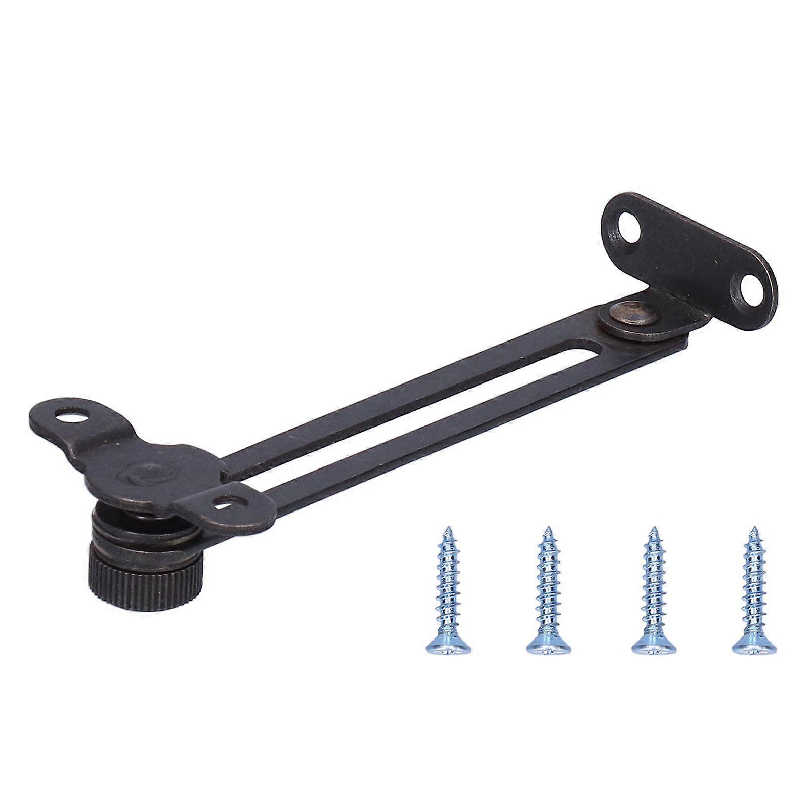Cabinet Door Hinge, Retro Iron Safety Bracket, Spring Hinge, Furniture Hardware Accessory