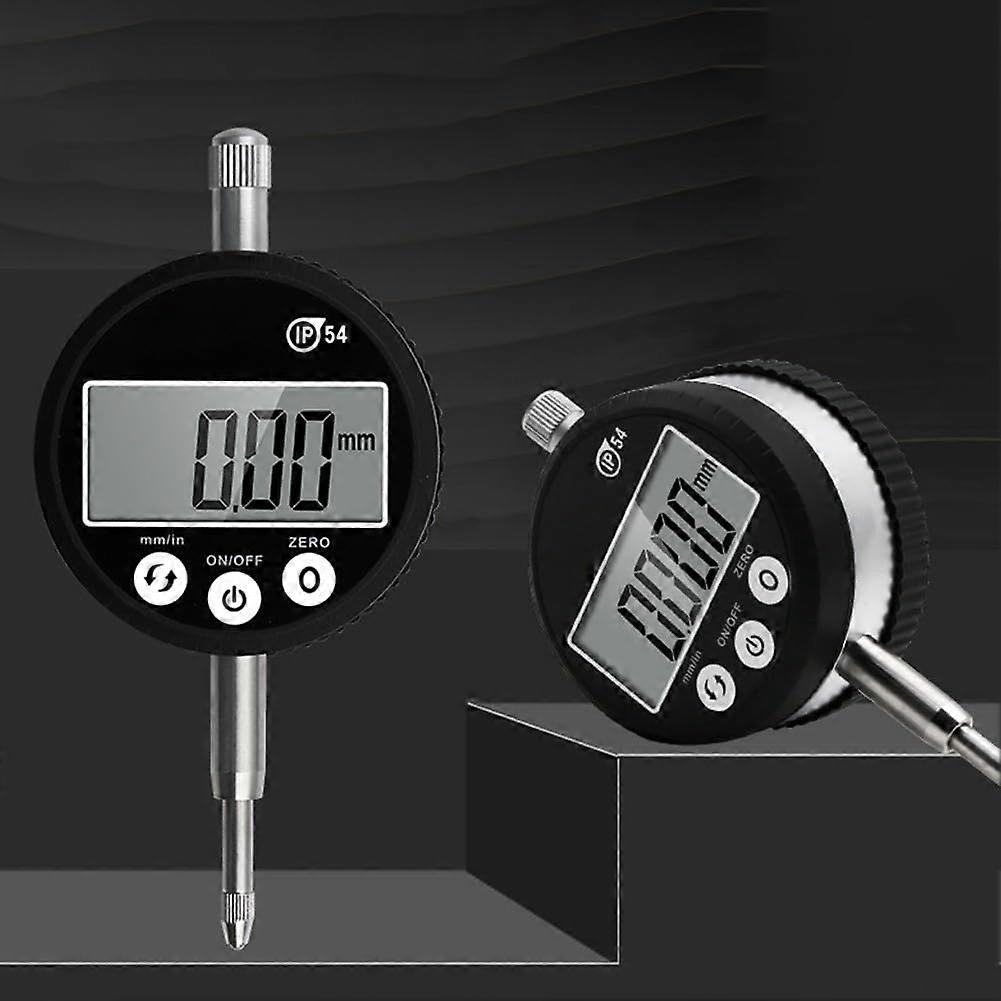 Digital Display Dial Indicator With Touch Dial, Dustproof And Oil-Proof, Hat-Lifting Feature