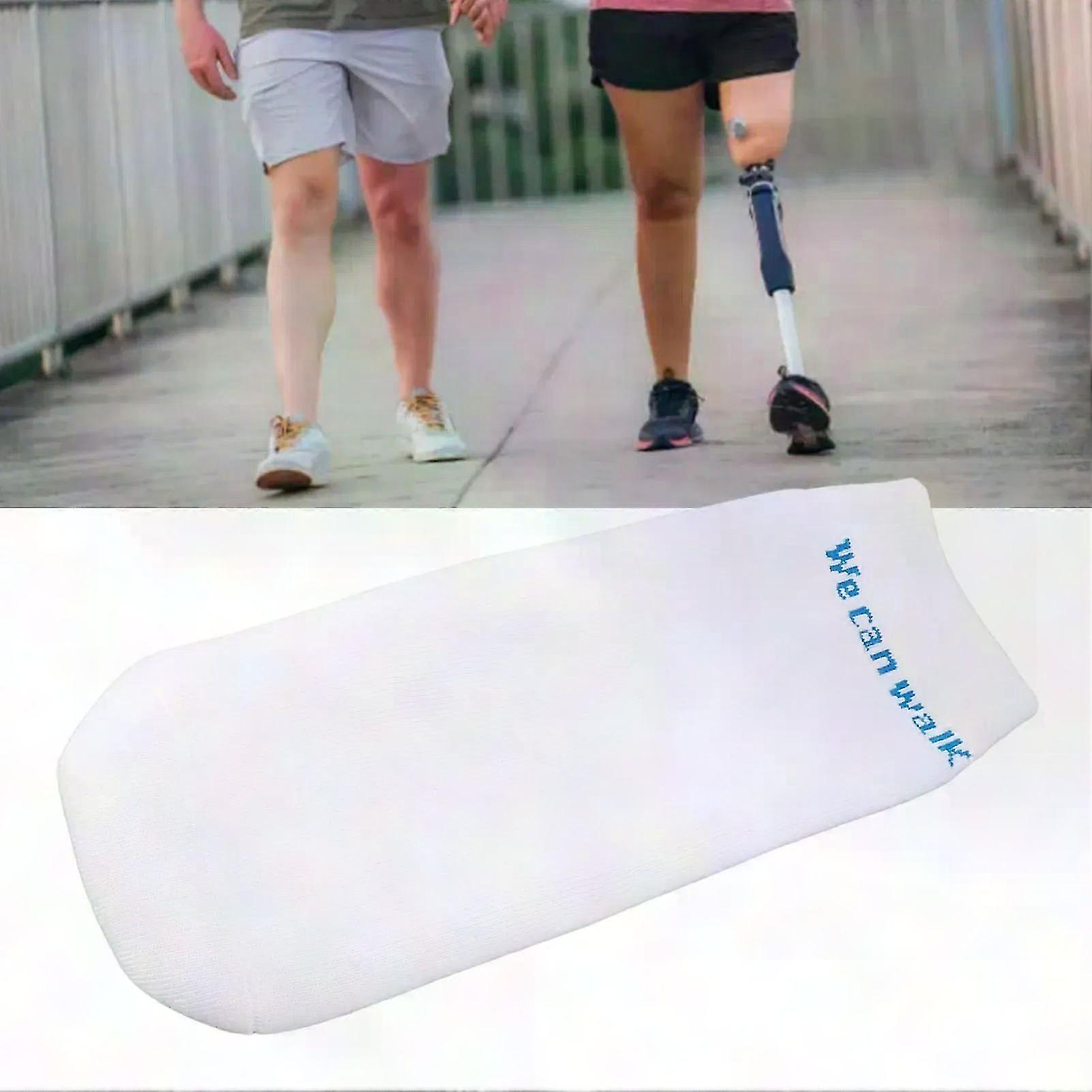Prosthetic Calf Compression Sleeve Silicone Shrinker Protective Stocking