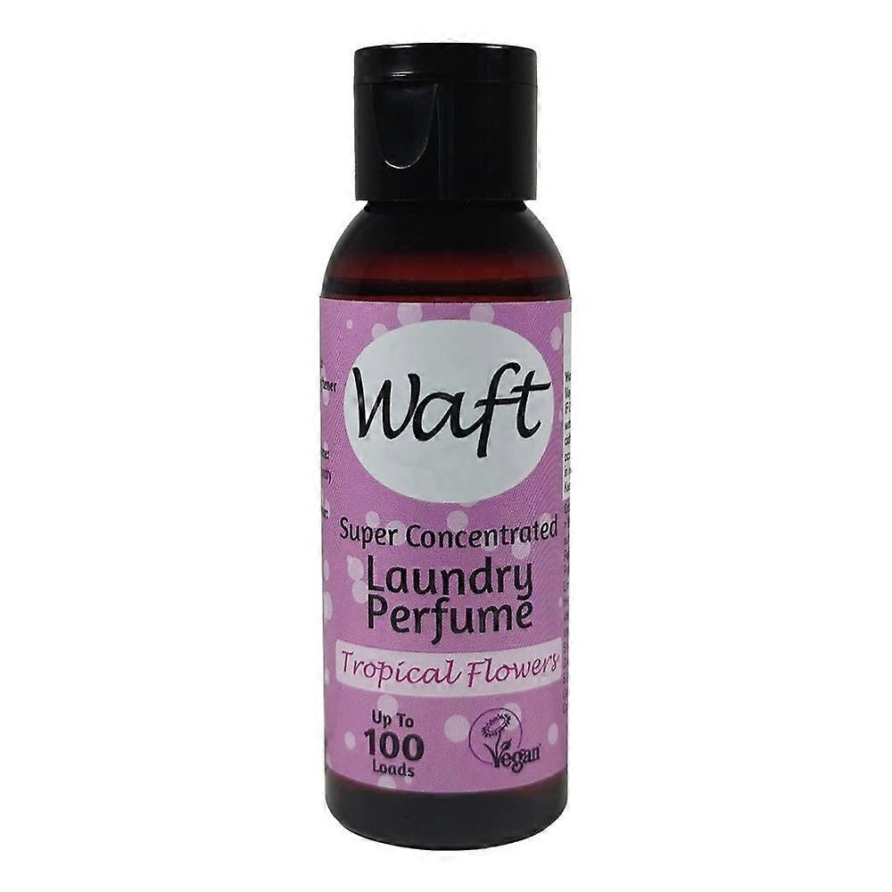 Waft Concentrated Laundry Perfume Tropical Flower 50ml (100w) - 4 Pack