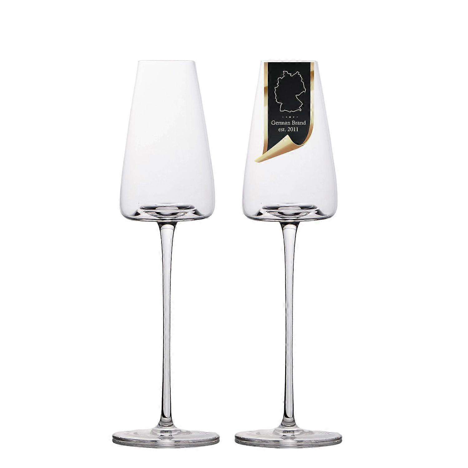 Champagne Champagne Glass Set 220 ml Prosecco Glasses Dishwasher Safe