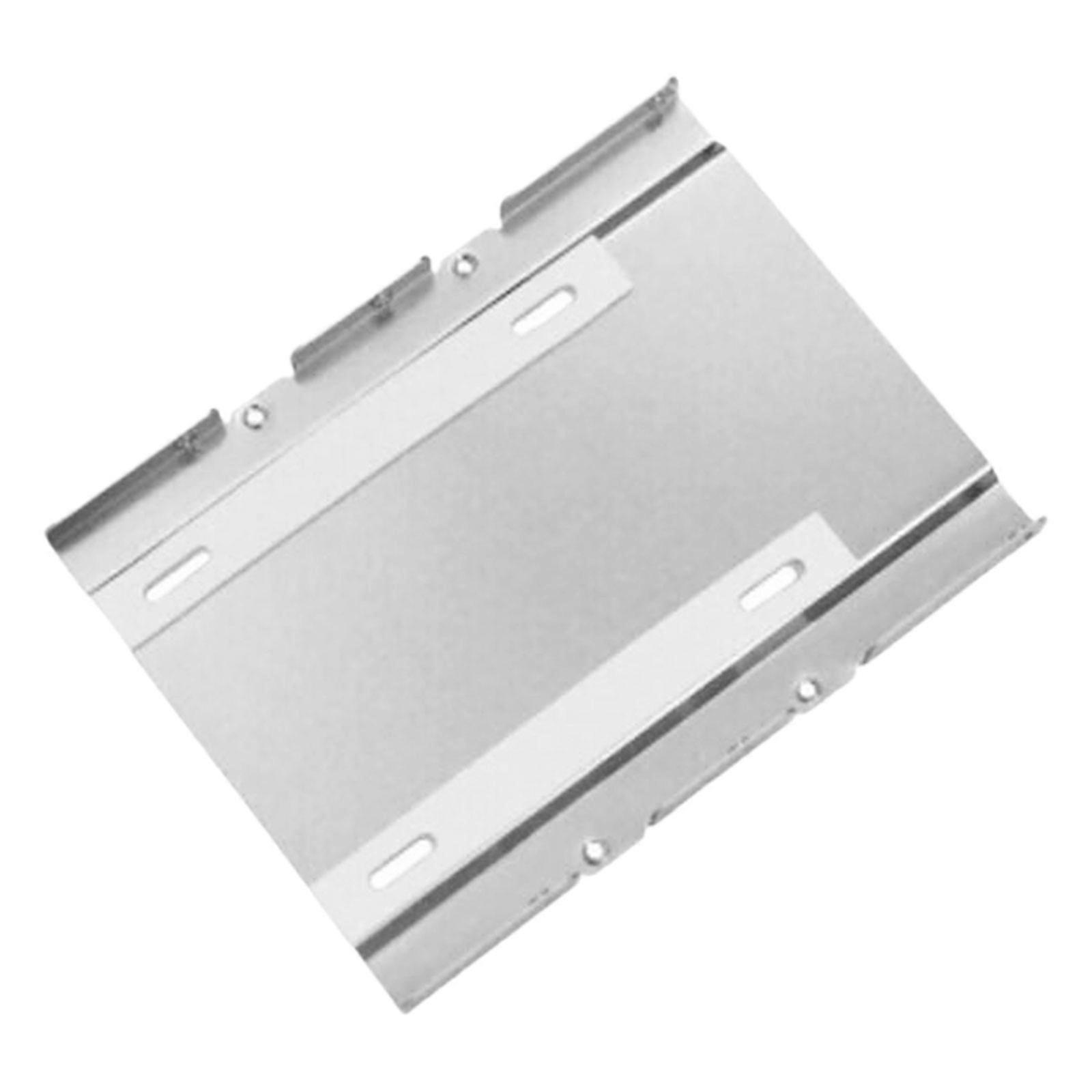 Universal 2.5inch SSDs HDD Mounting Kit for 3.5" Drive Bay Stable Installation and Heat Dissipation Design  Silver