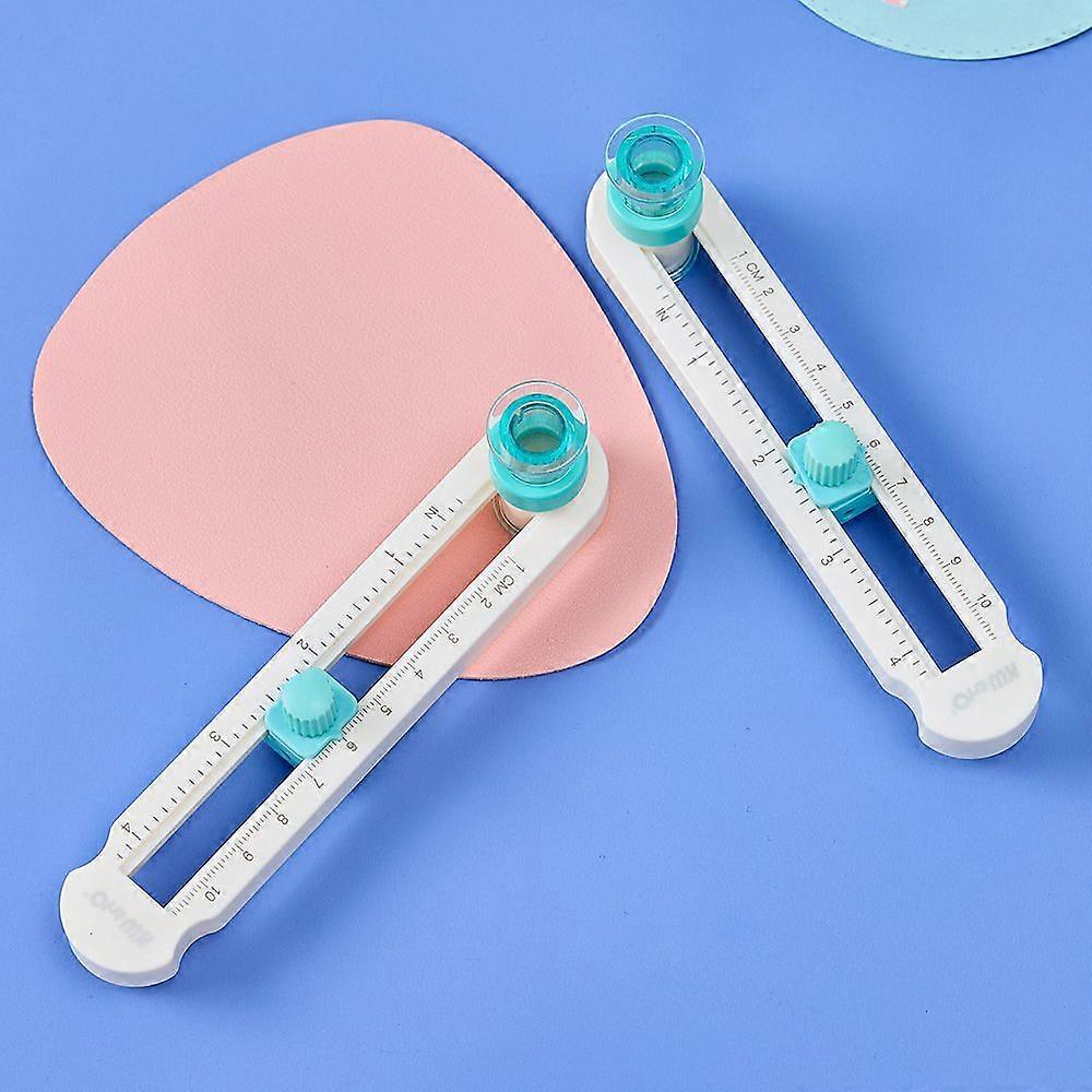 KW-triO Circle Cutter 360-Degree Handmade Rotation Compass Adjustable Circle Diameter DIY Card Paper Cutting Tool with Visible Center Position and Cle