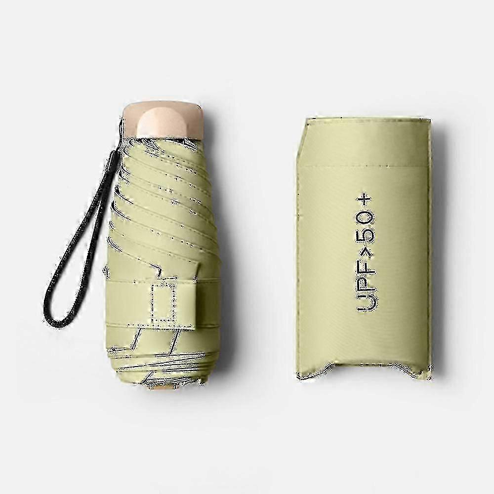 \u200bCompact Portable Sun Umbrella With UV Protection Dual-Use For Rain Or Shine Lightweight Travel Accessory