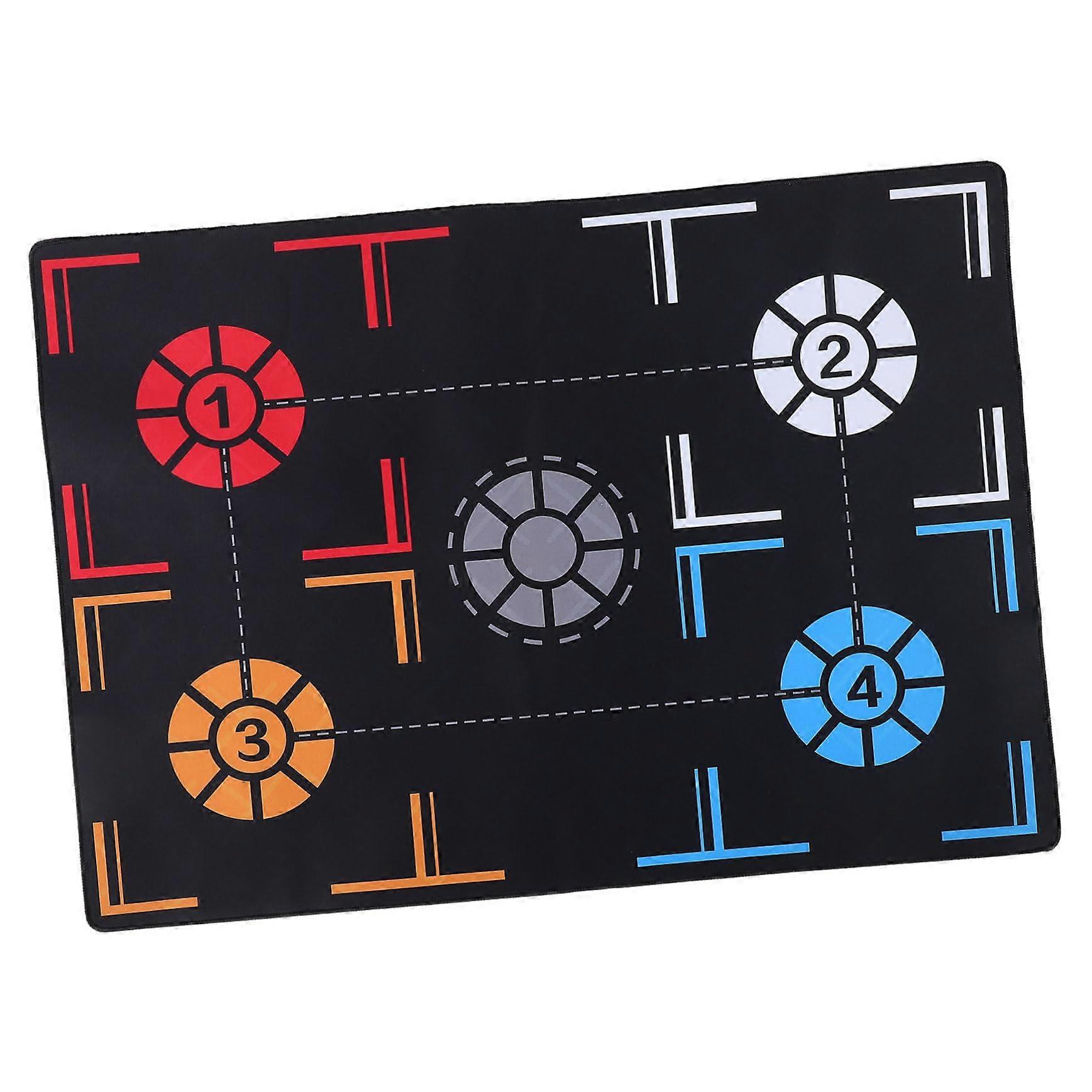 Basketball Training Mat Non-Slip Shock-Absorbing Pad For Indoor Use Agility Training Surface