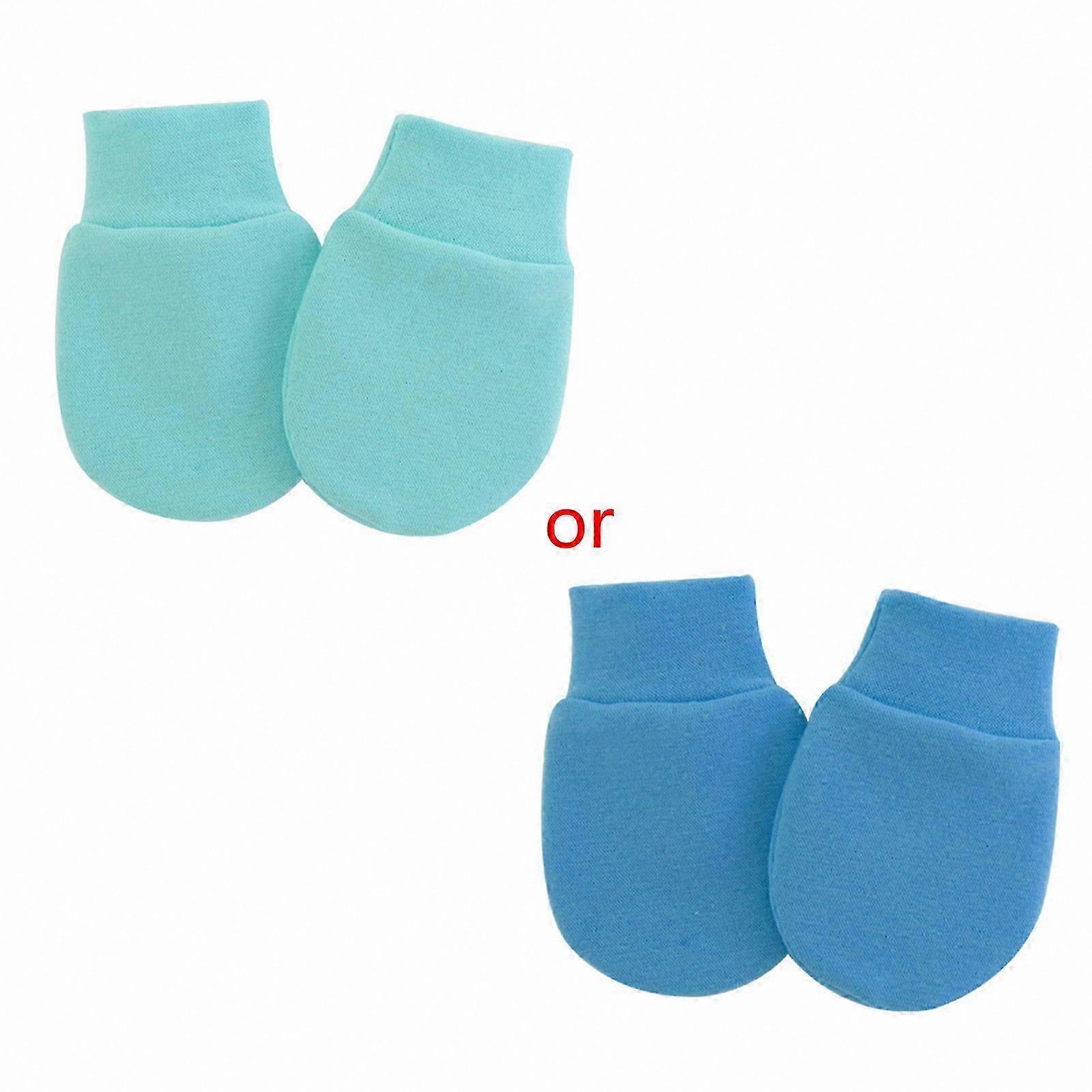Anti-Scratch Soft Cotton Gloves for Newborn Face Protection