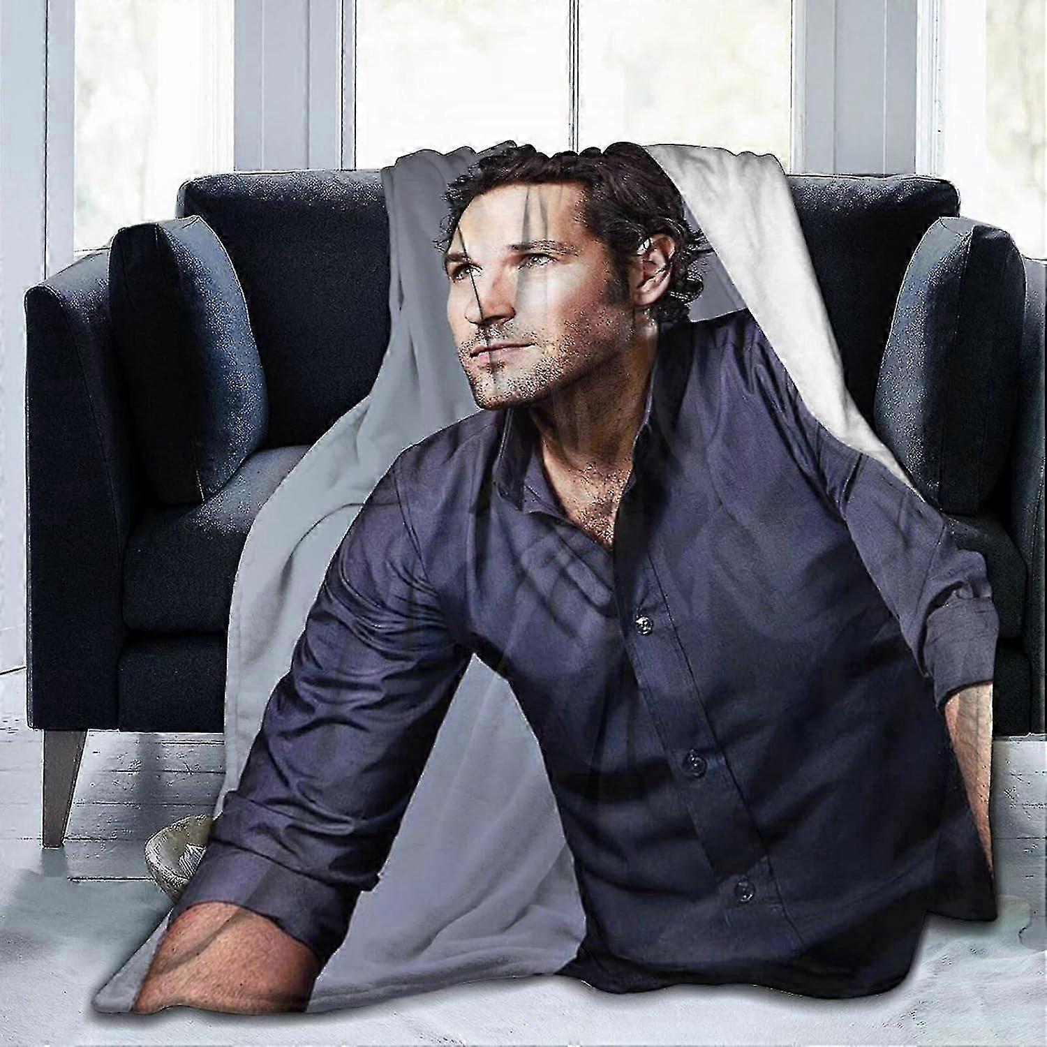 Paul Hero Rudd Flannel Fleece Throw Blankets Soft And Comfortable Warm Air Conditioning Blanket For Sofa Bed,Office Kneejvrivjh3951