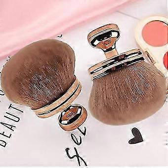 Wide-Headed Kabuki Brush for Self Tanning, Extra Large Makeup Tool for Bronzer Blending and Even Application, 74mm
