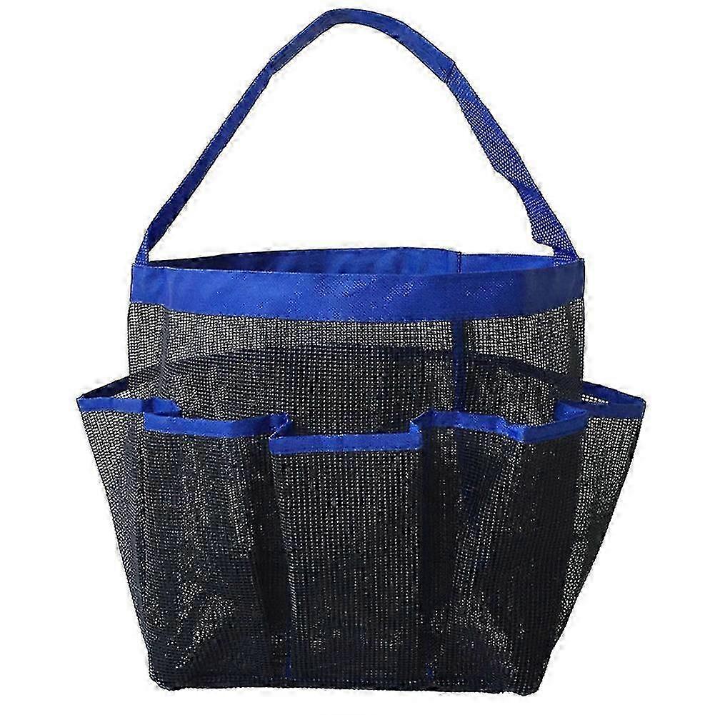 Mesh Quick Dry Tote Bag Hanging Toiletry Bath Organizer With Multiple