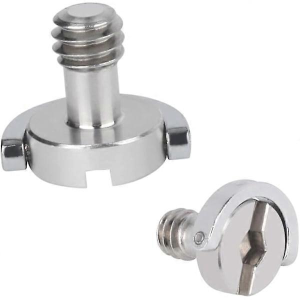 4pcs Mounting Screws for Camera Handle D-ring Quick Release Screws Hex Socket Flat Head for Tripod
