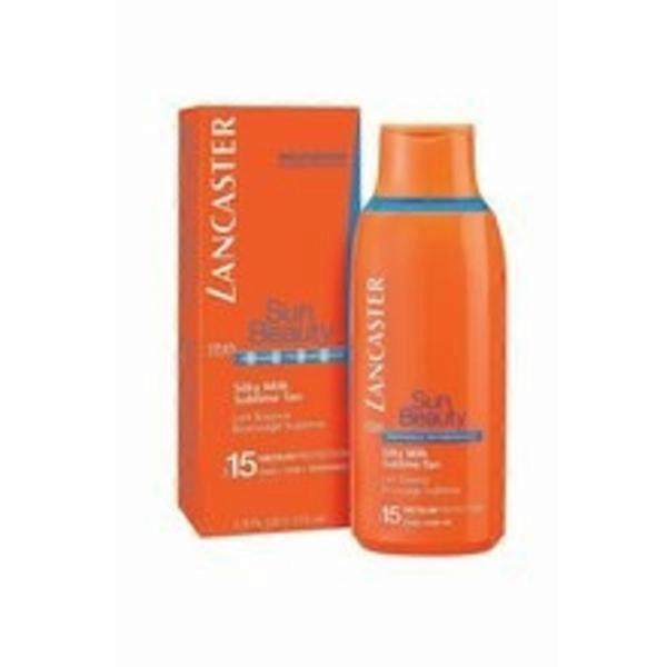 ランカスター - サン ビューティー シルキー ミルク SPF 15 - 日焼け止めローション 400ml