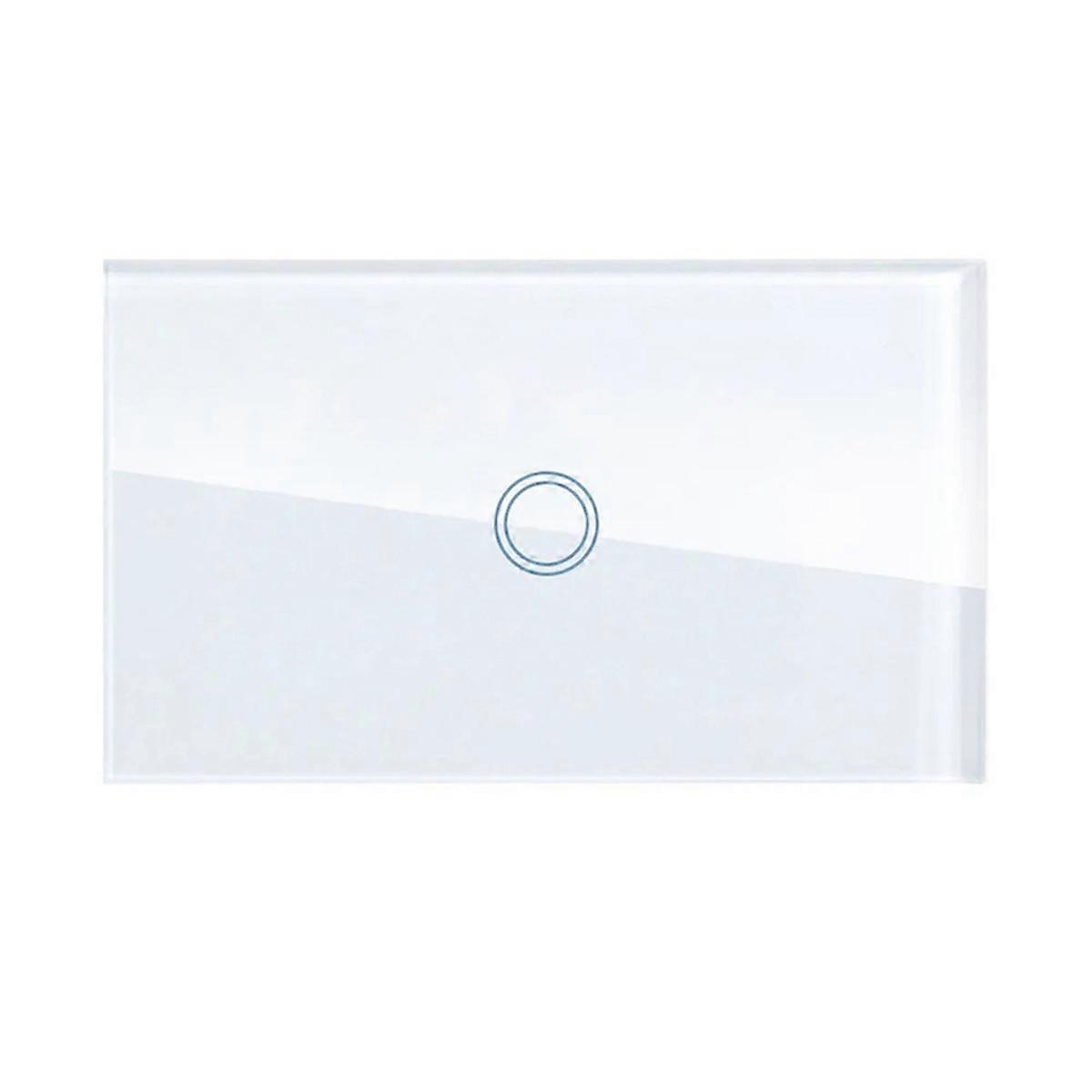 WiFi Smart Light Switch 2500W 1 Gang Touch Switch with Neutral Wire A