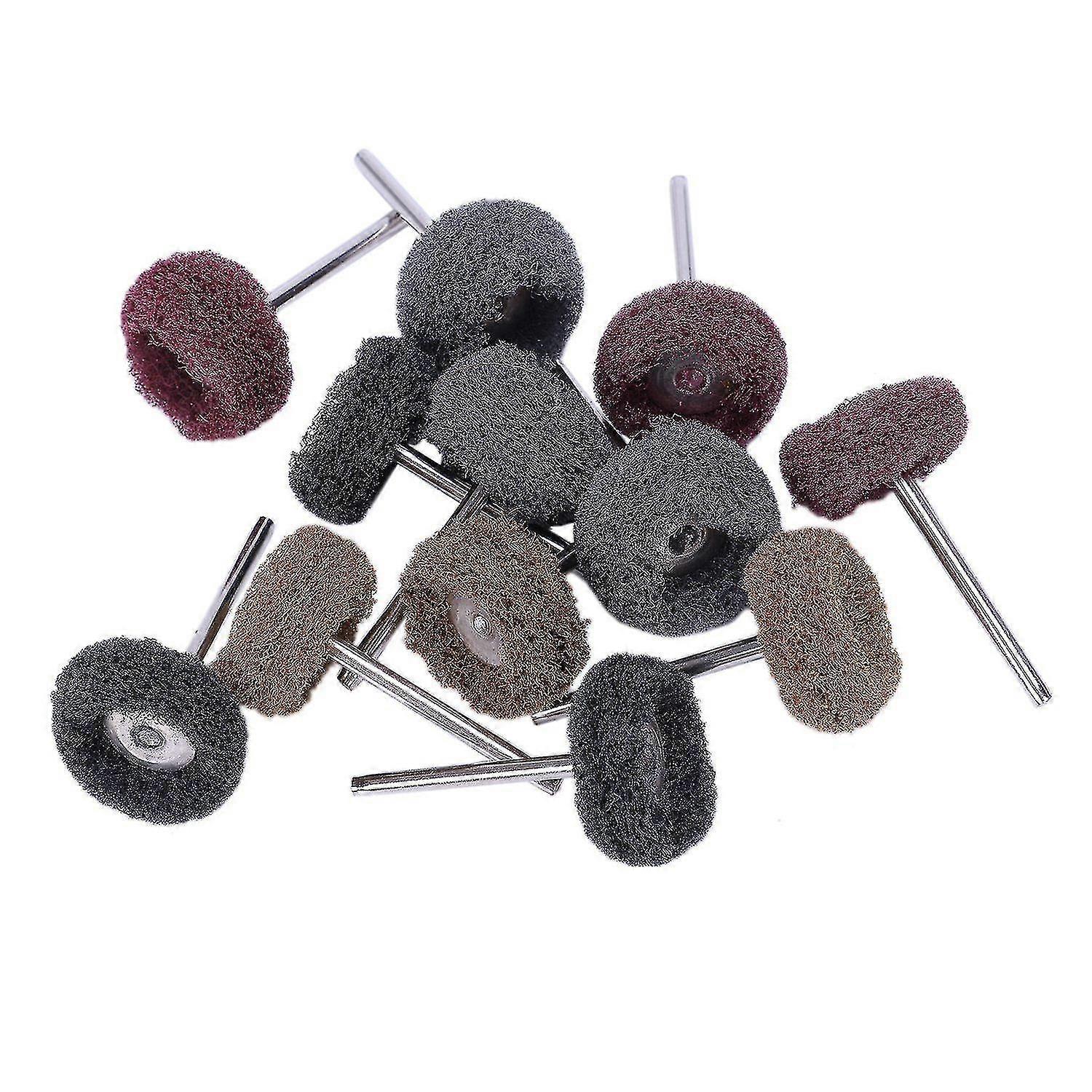 12 Pcs Polishing Sanding Polish Wheel Buffer Abrasive Brush Head fo...