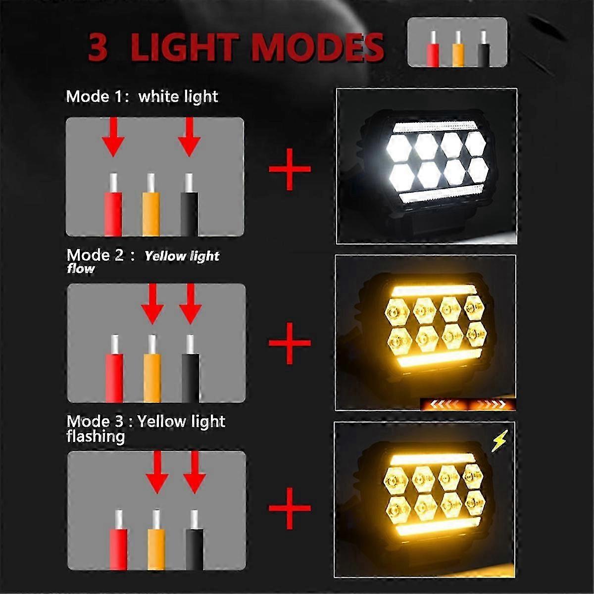 4.5 Inch LED Work Light DRL Daytime Running Light Spotlights