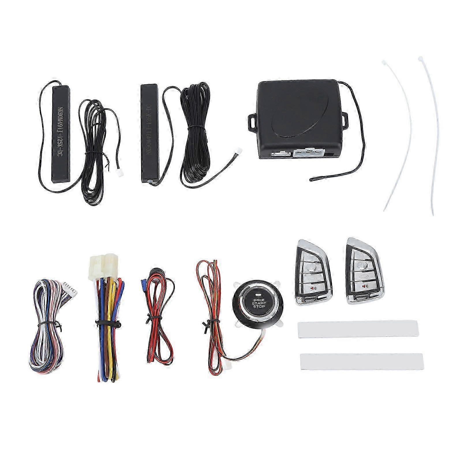2025 keyless entry car alarm system with one button start