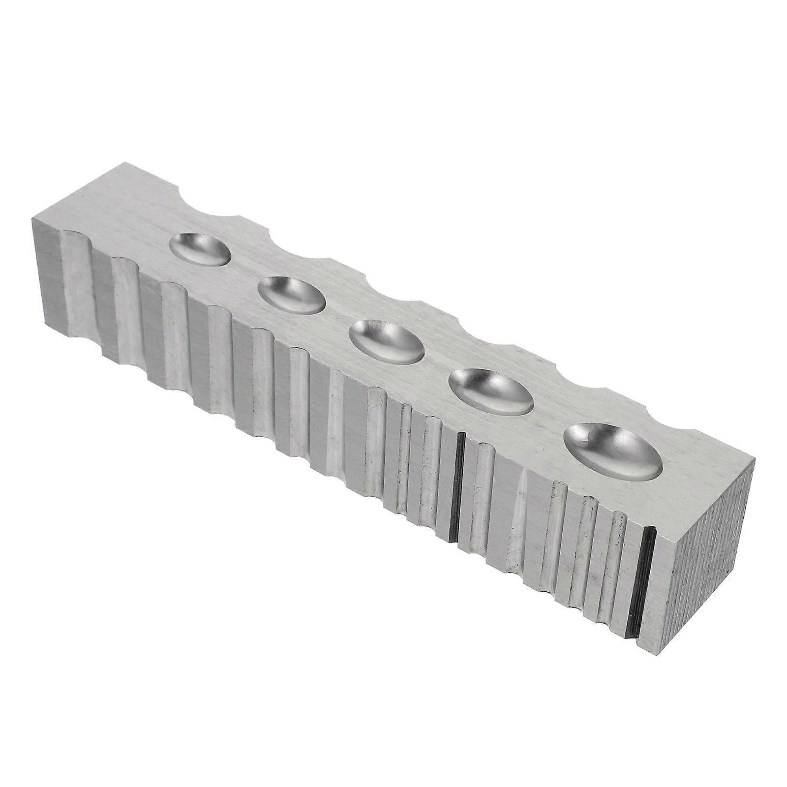 Bracelet Making Tool Four-Sided Steel Silver for Accessory Processing 1Pack