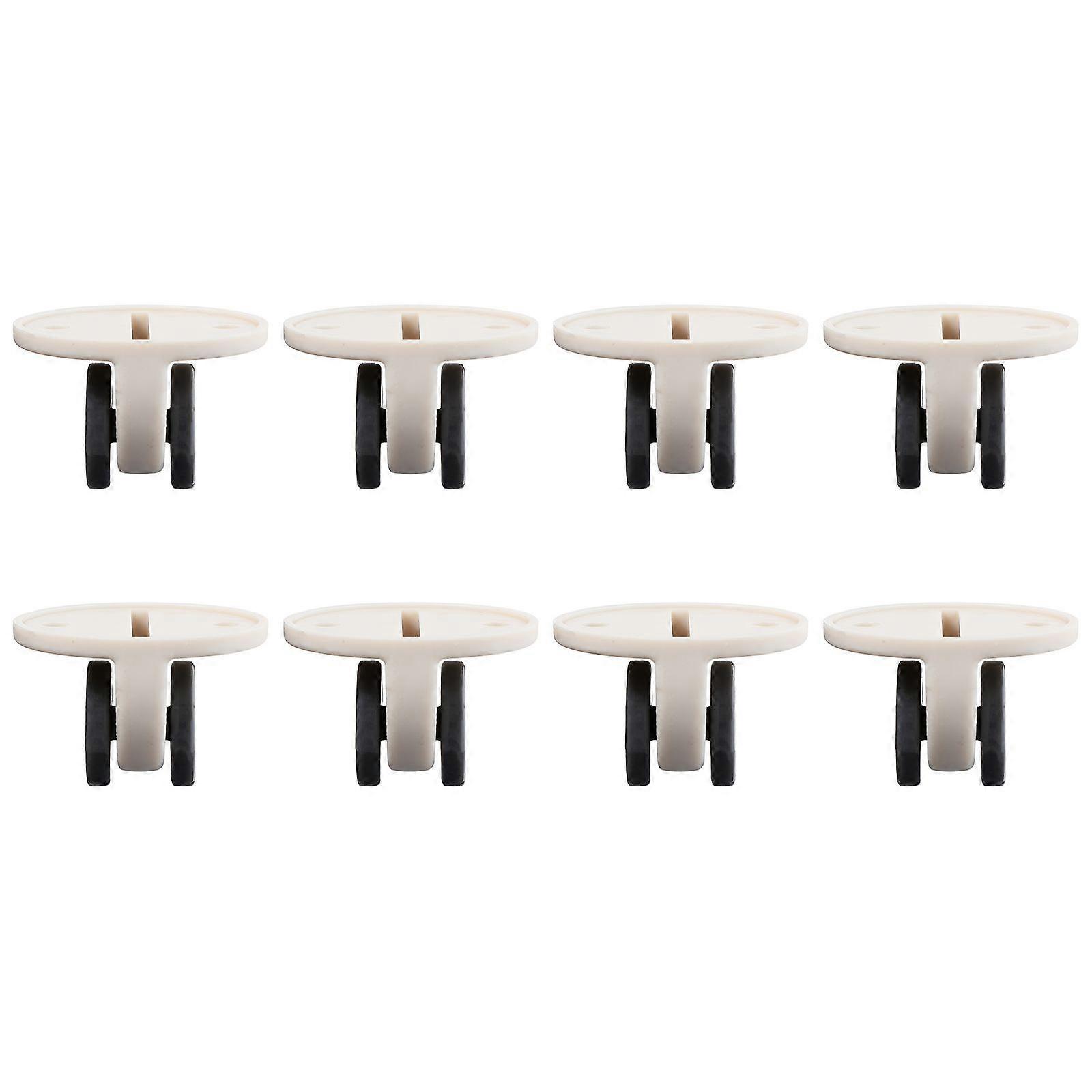8Pcs Self Adhesive Casters No Punch Storage Box Wheels Universal Rolling Casters