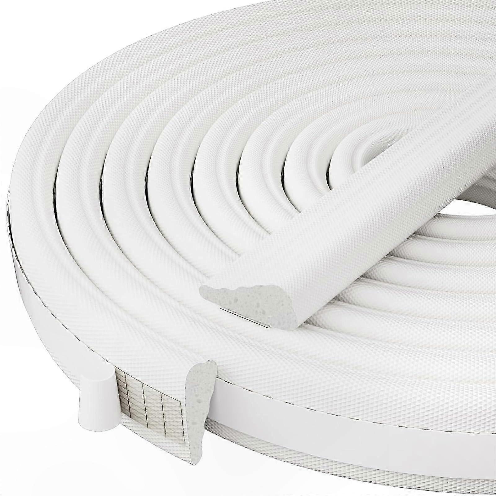 118 Inch Door Draft Stopper for Winter, Light Blocker and Soundproofing Solution