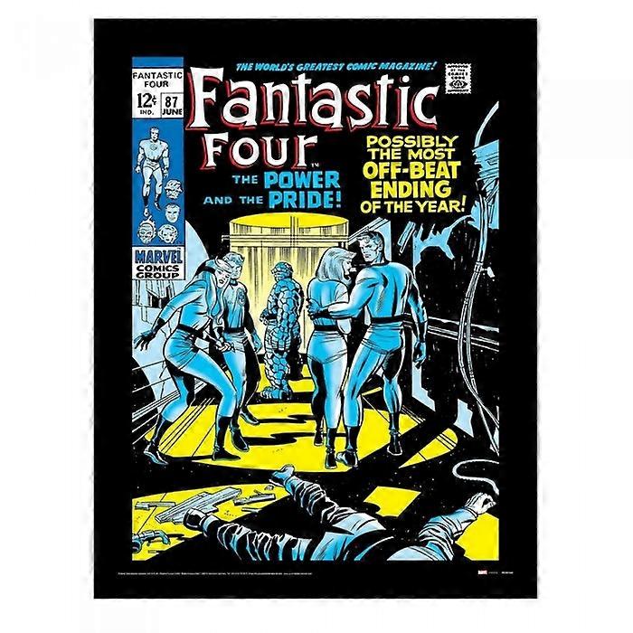 Fantastic Four Power & Pride Framed Poster