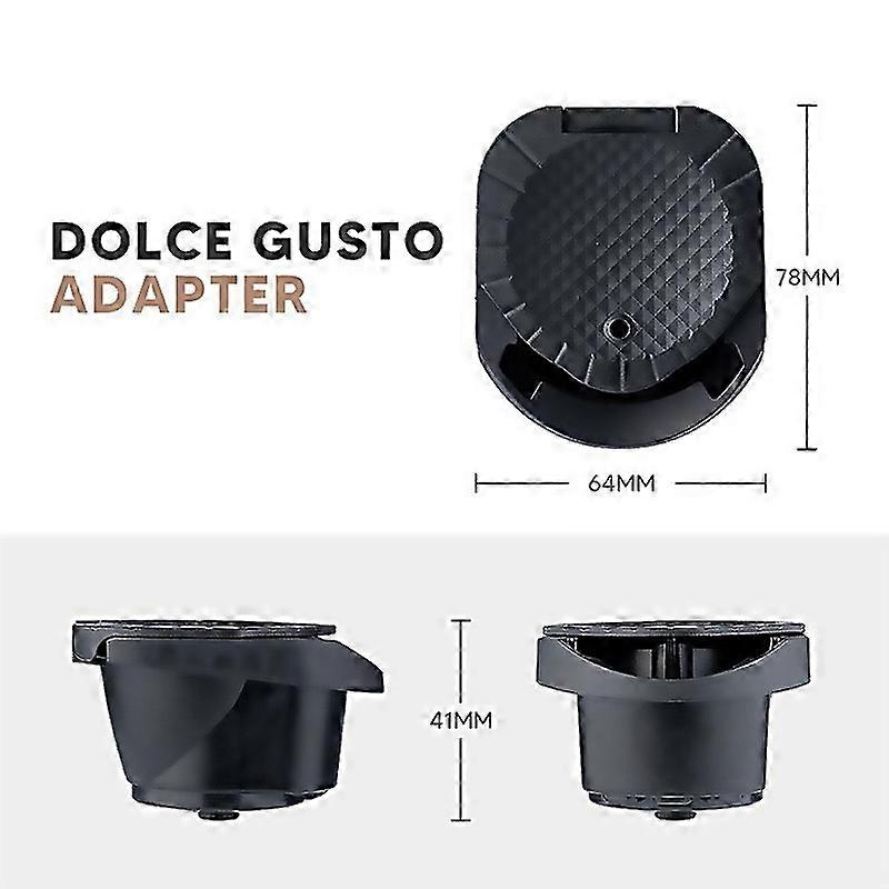 For Capsule Adapter For Nespresso Capsules Convert Dolce Gusto Crema Make For Dolce Gusto Coffee Mac