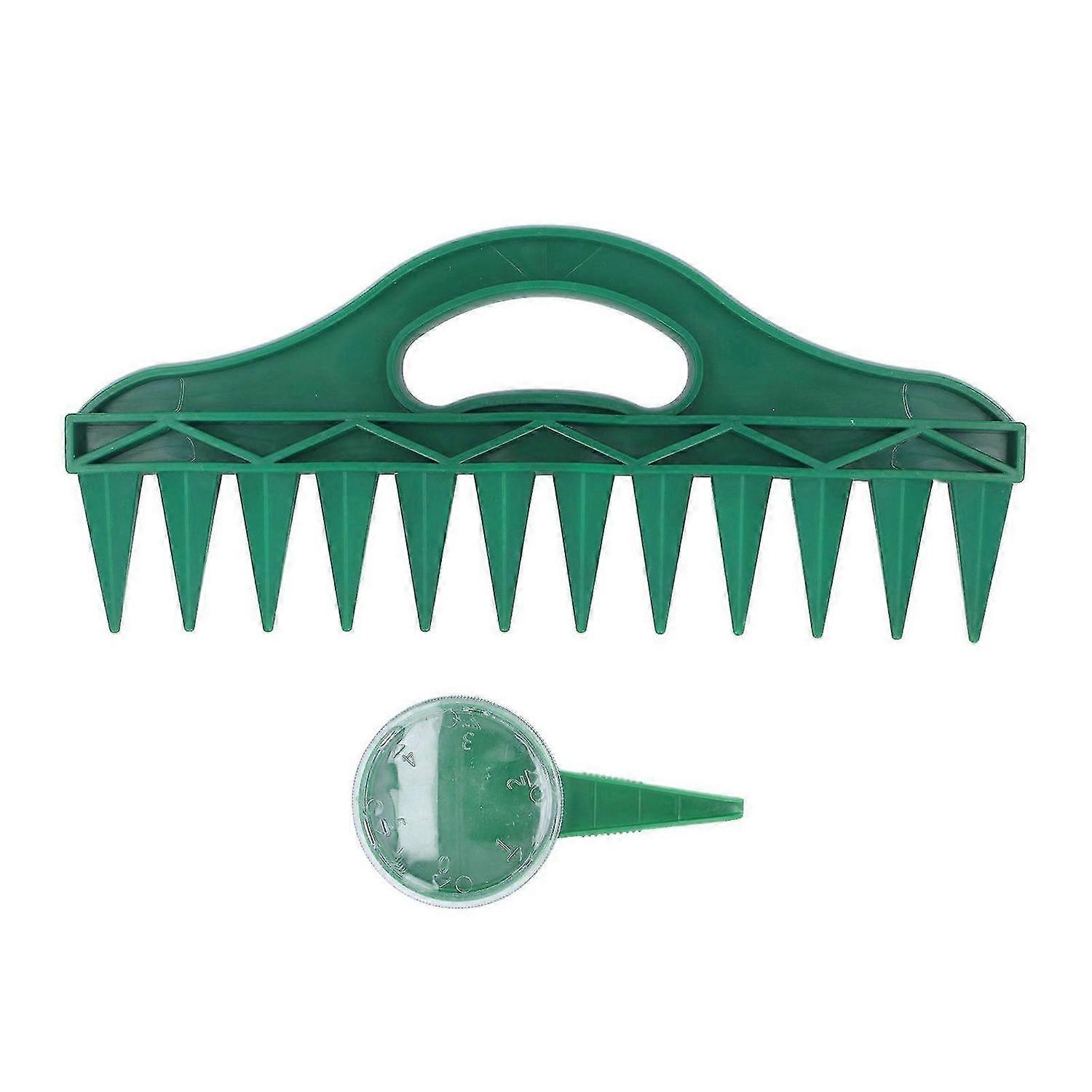 2025 Latest Model 2 Packs Sowing Seeds Dispenser Set 12 Holes Adjustable Tool ...