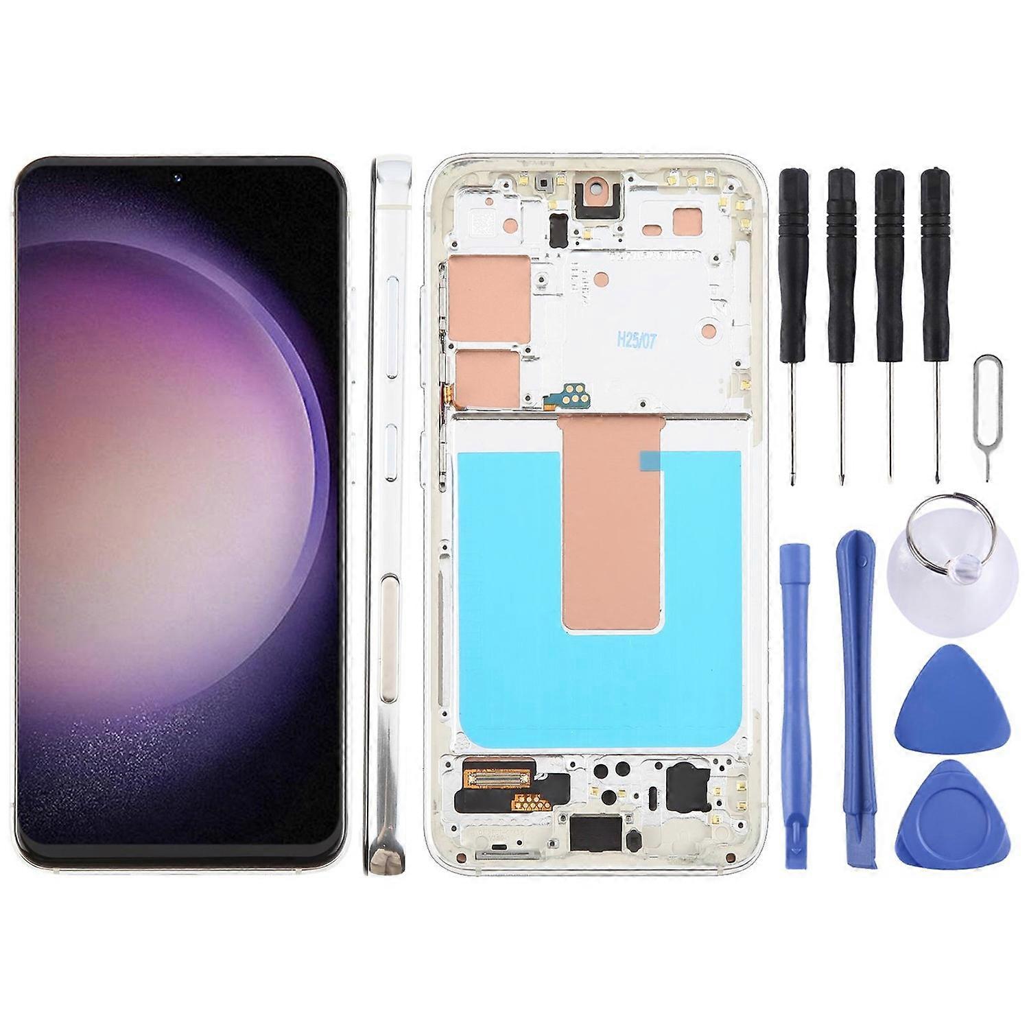 For Galaxy S23 SM-S911U US Version TFT LCD with Frame