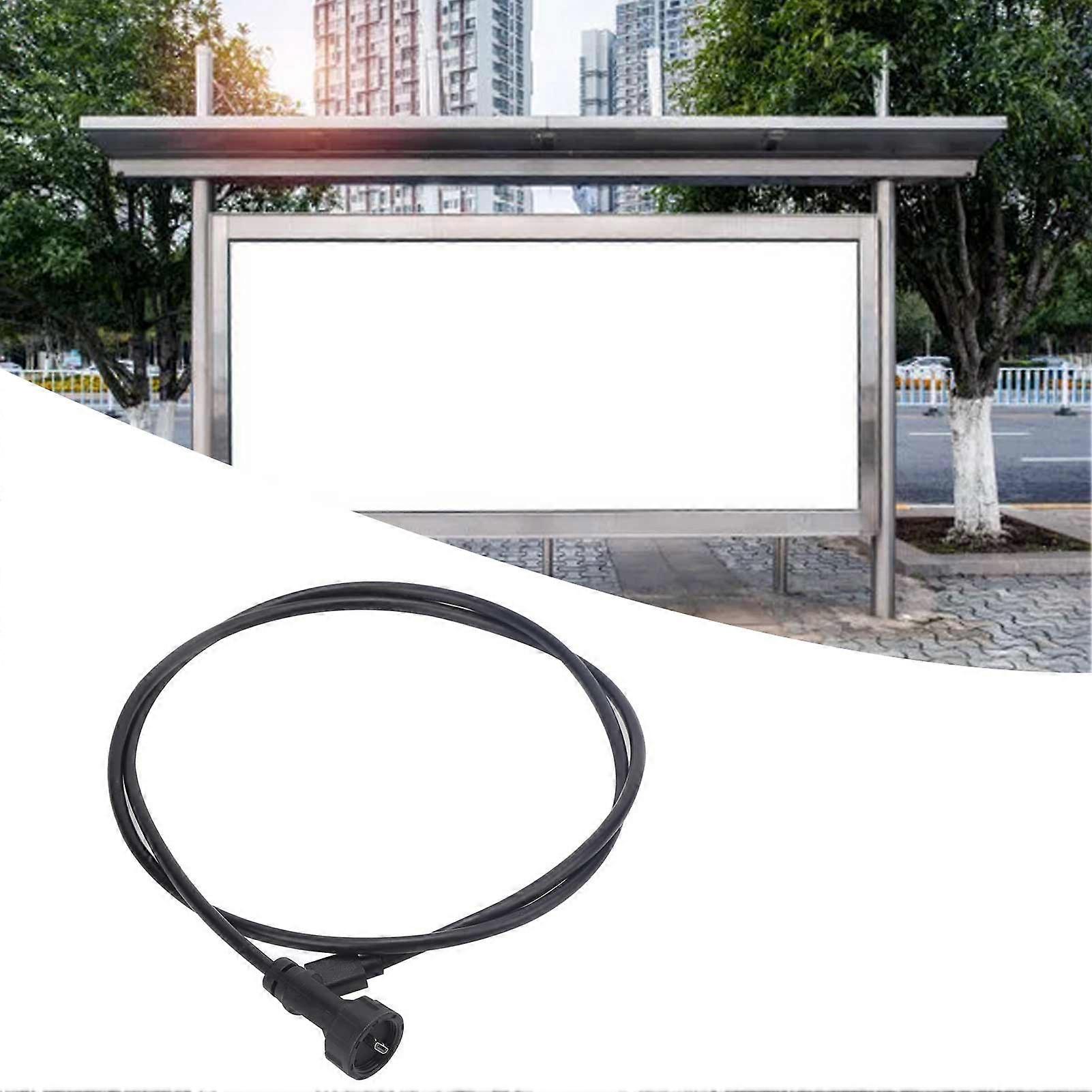 Waterproof USB Connector E10MC-TA-M Thread Lock 1m Cable IP67