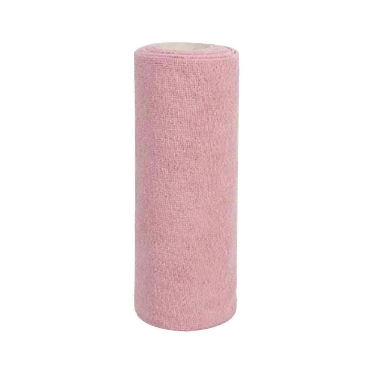 Reusable Cleaning Wipe Household Microfiber Towel Pink