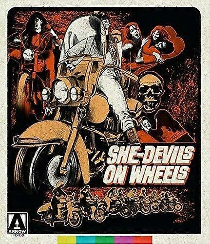 She-Devils On Wheels [Blu-ray] Blu-ray Region 2
