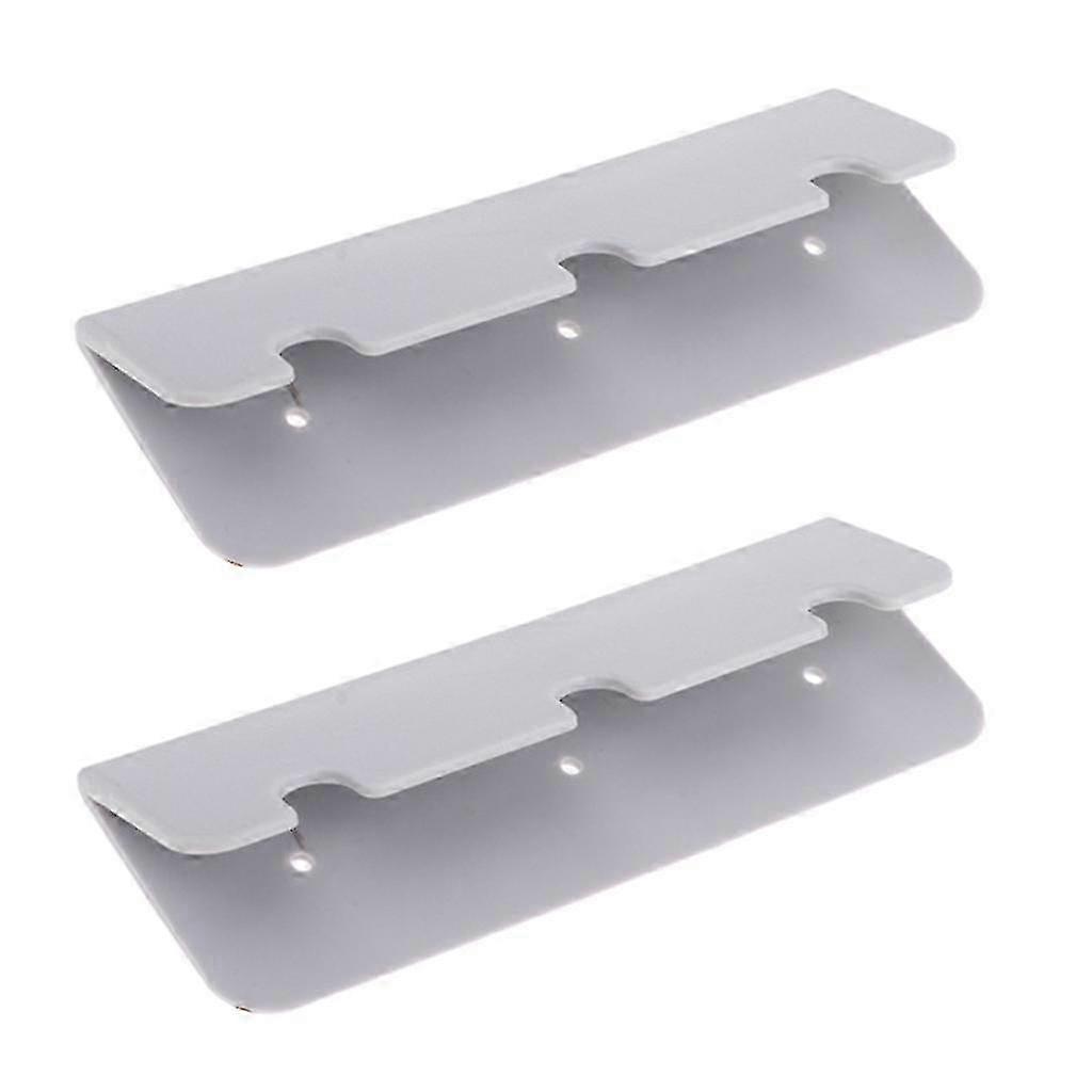 2-Pack PVC Boat Seat Hooks for Inflatable Boat Canoe Kayak, UV-Resistant Durable Clip Bracket Replacement Marine Hardware 2025