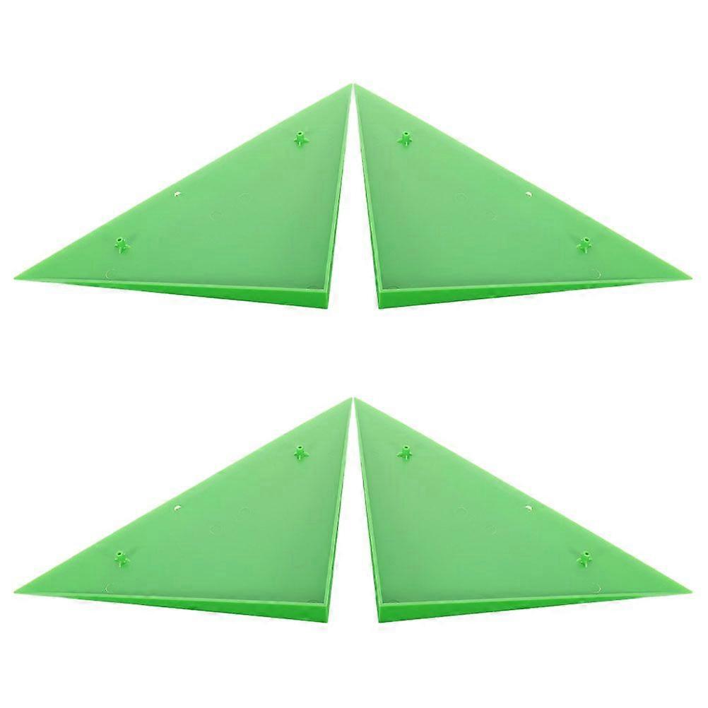 4pcs Foosball Table Corner Protectors Triangle Soccor Table Corner Parts Football Table Guard For Home And Party Use