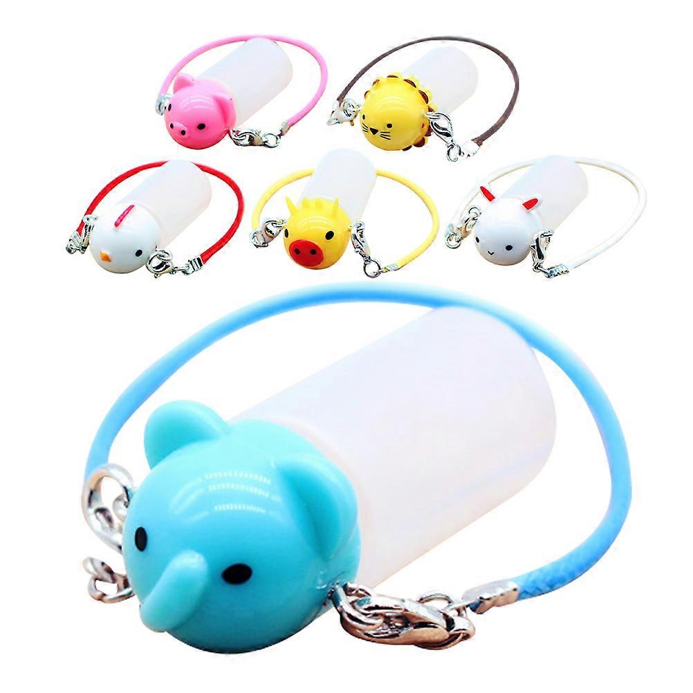 Kawaii Cartoon Insulated Water Bottle Charm for Decoration 6Pcs Set