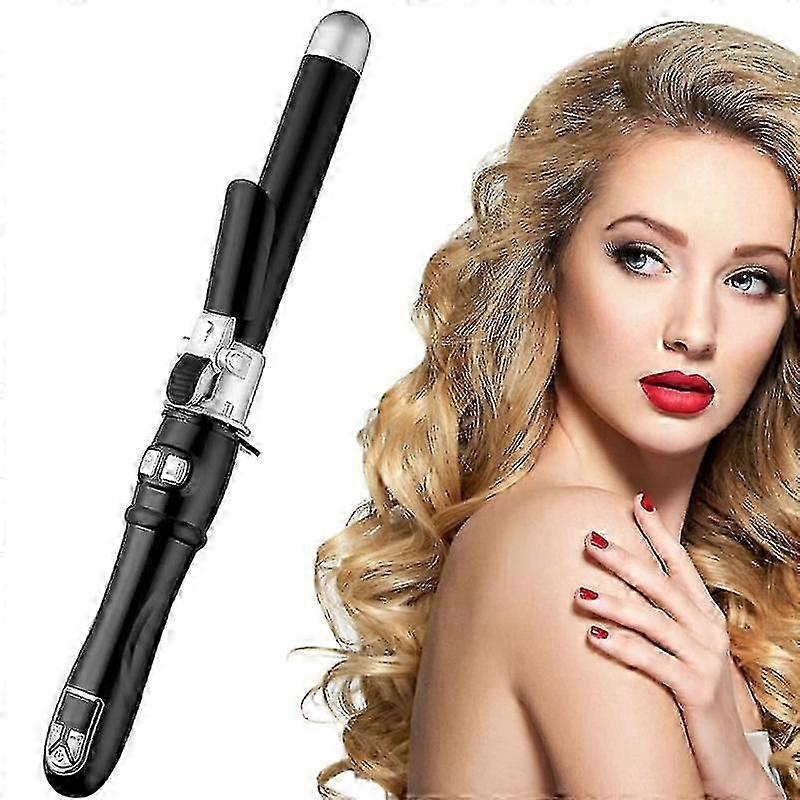 28mm Automatic Rotating Curling Wand - Professional Hair Curler for Effortless Curls