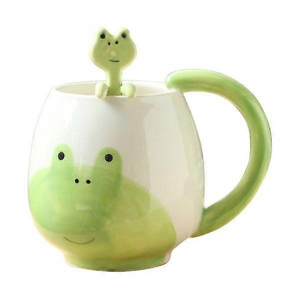 Funny frog mugs, cute coffee mugs, ceramic frog mugs with