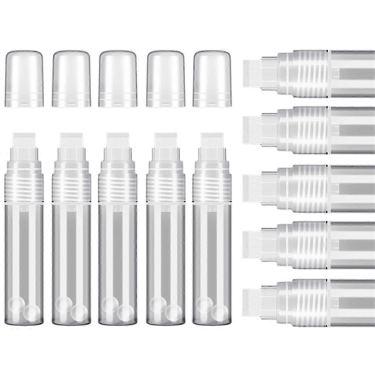 10 Pack Paint Pens 15 mm White Empty Acrylic Permanent Marker