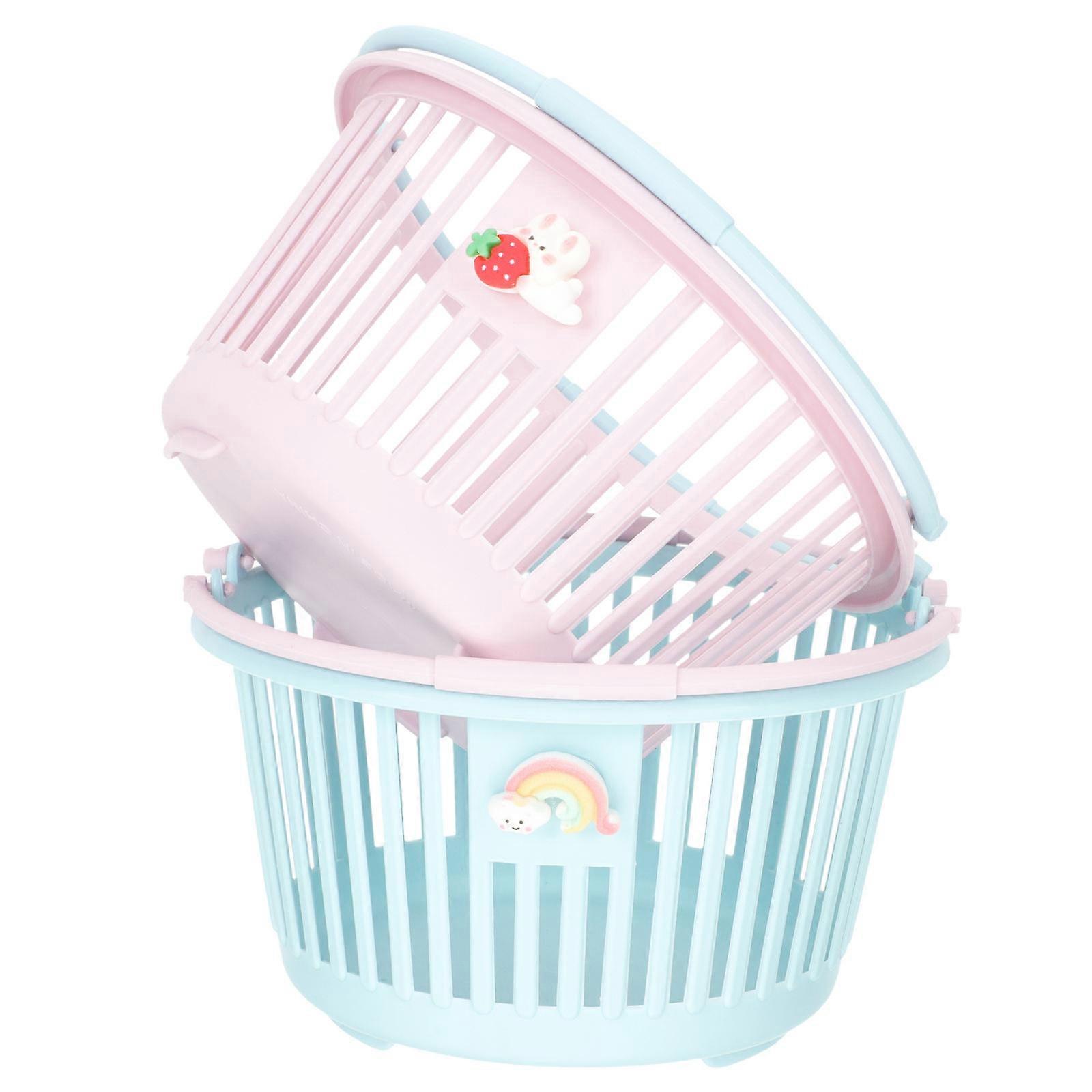 Sundries Plastic Storage Basket for Storage Use 10Pcs Small Baskets