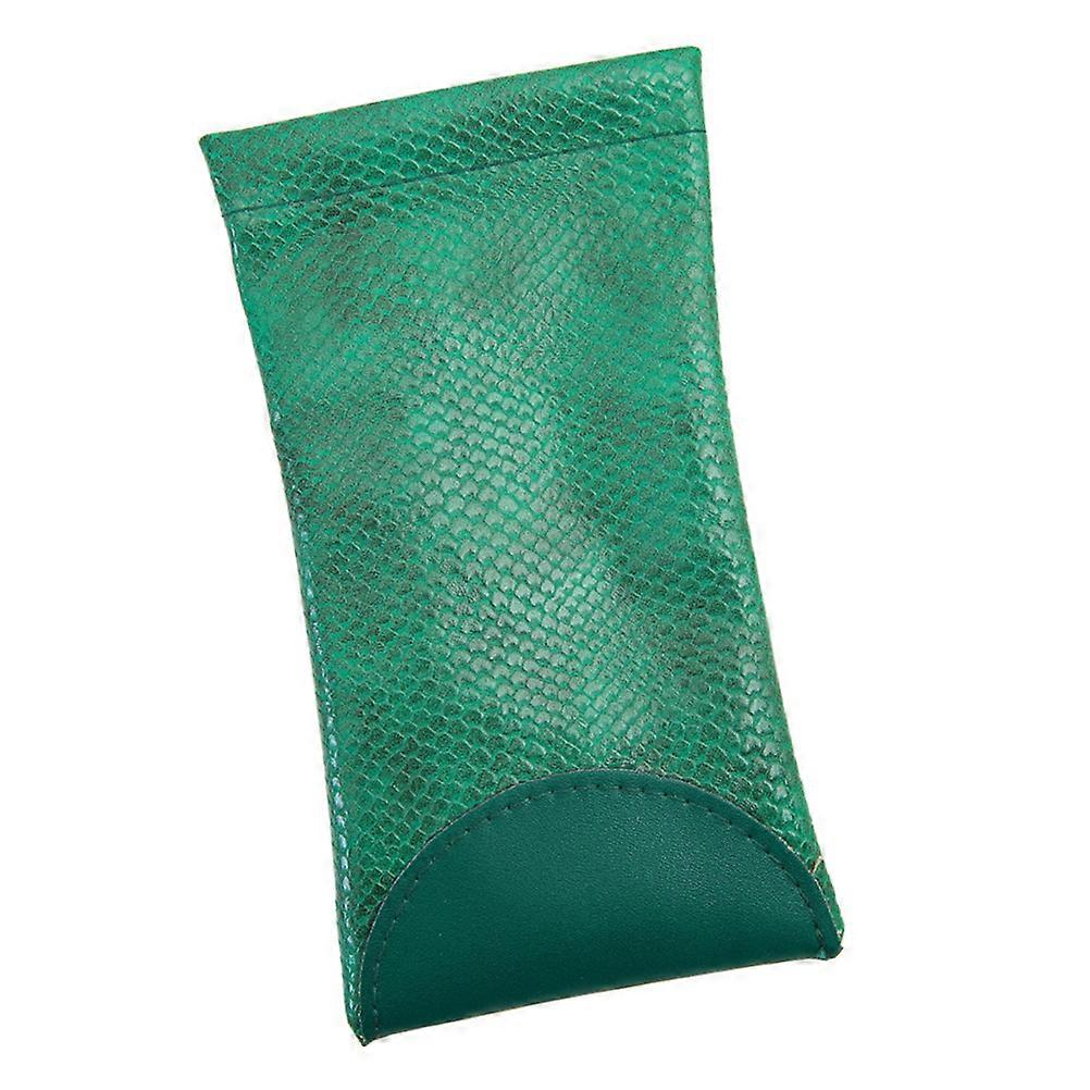 Waterproof Glasses Case Organiser Green Protective Pouch For Daily Use Adults 1Set