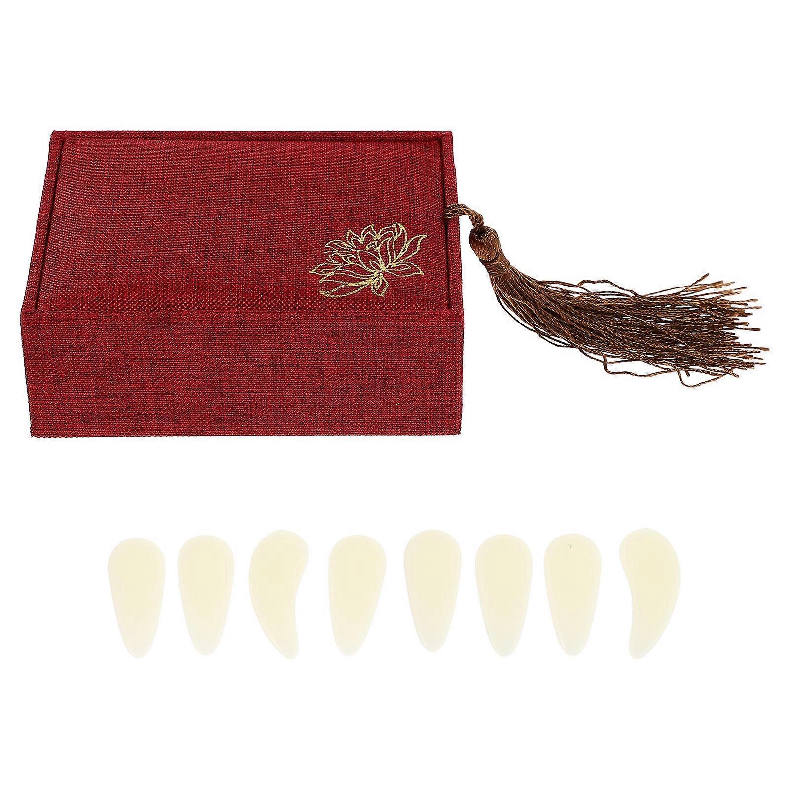 Guzheng Practice Supplies Playing Protective Nails 2Sets for Beginners