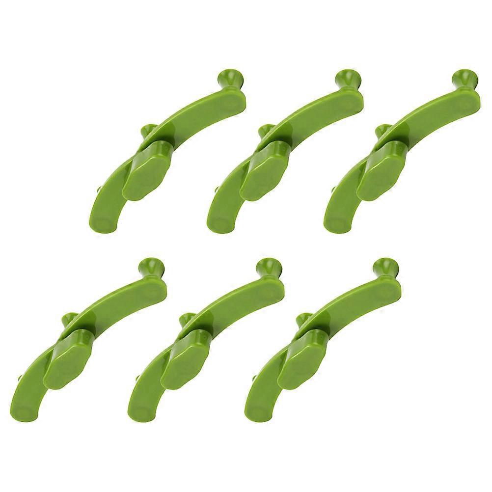 Reusable Plant Branches Bender Clips Garden Tool Adjustable Control Plant Height 12.50X2.00X1.50cm 24Pcs