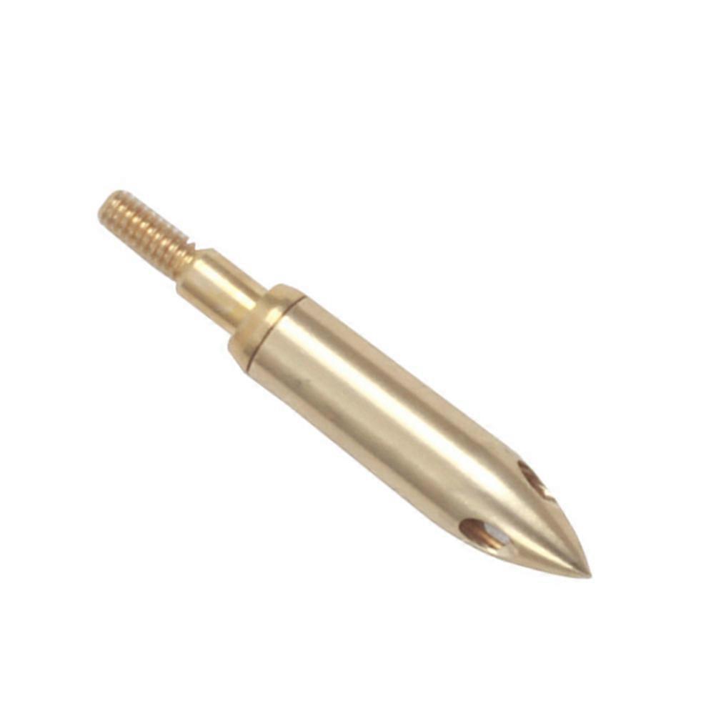 Golden Brass Archery Arrowhead Whistling Signal Arrowhead