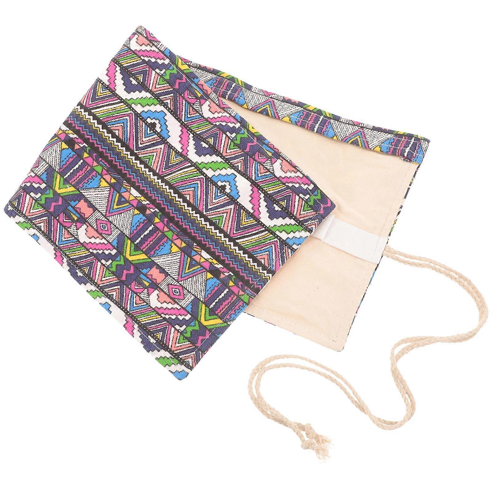 Pen Wrap Pencil Wrap Case for Storage 3Pcs 48 Slots Multi Pencil Storage Roll