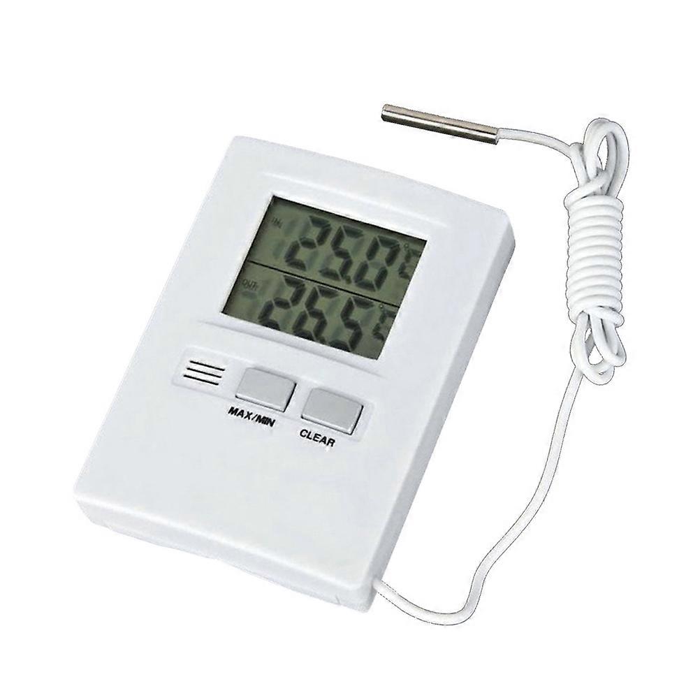 Wall Mounted Digital Thermometer for Indoor Outdoor Use 3Pcs Temperature Display Device