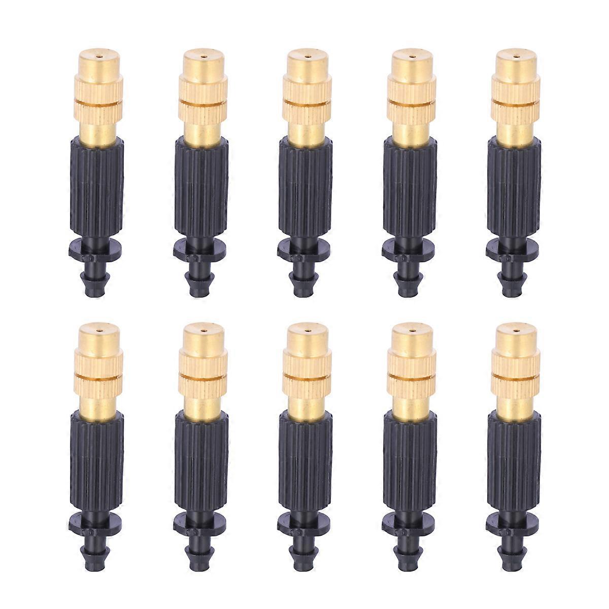 Sprinklers Fitting Irrigation Spray-Head for Garden Use 20Sets Black