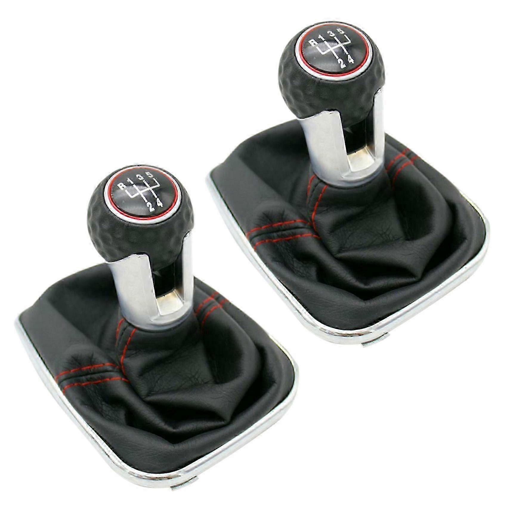 2x For Mk4 Golf 4 4 98-04 Car Gear Shift Knob 5 Speed 2025