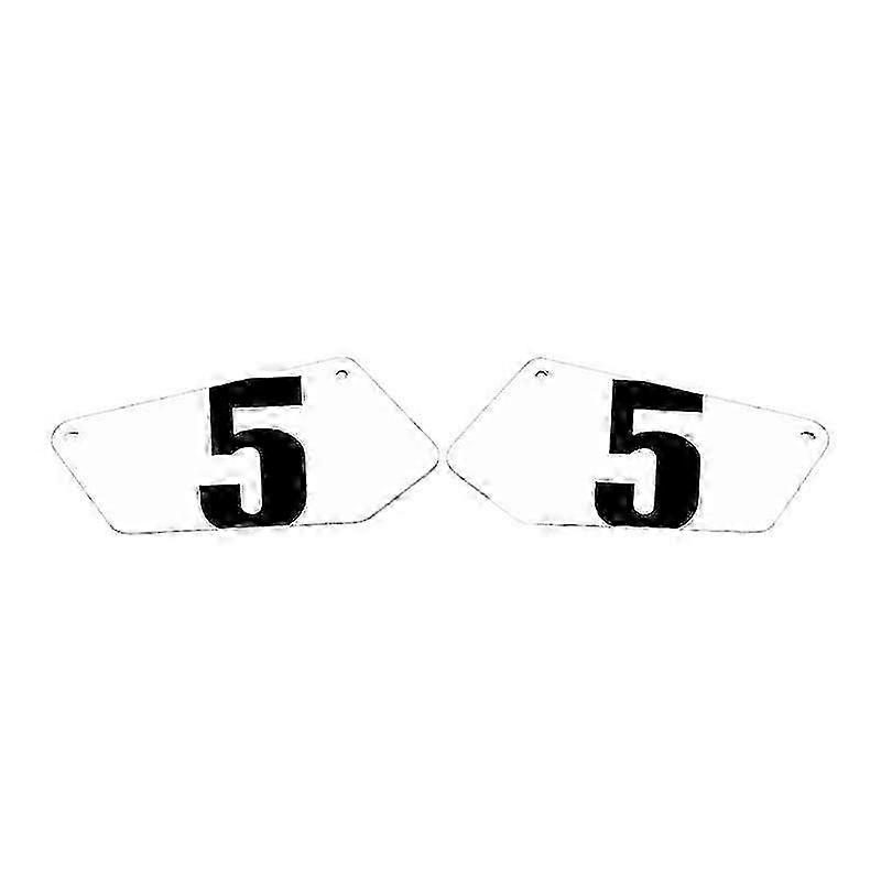 Motorcycle Number Plates Side Panel Plates Tops Powder Coated Table NUMBER For Yamaha XSR 900 2016 2017