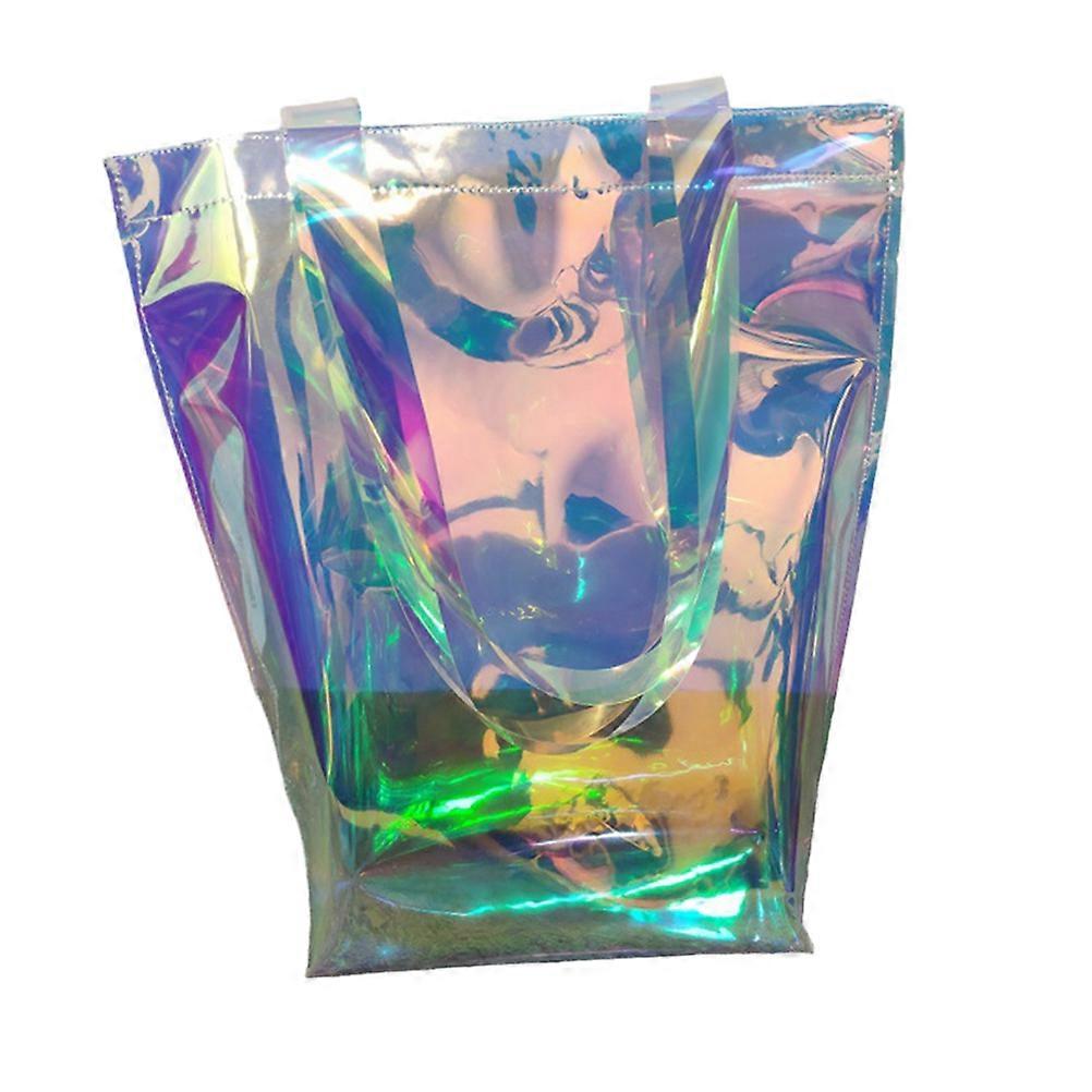 PVC Bag Tote Handbag for Storage with Large Capacity 2Pcs Pack